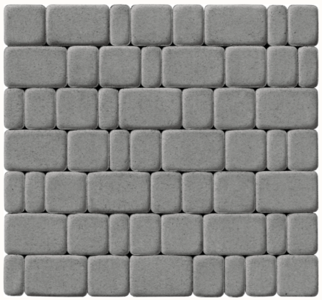 Бруківка Старе місто 4К-6 сірий